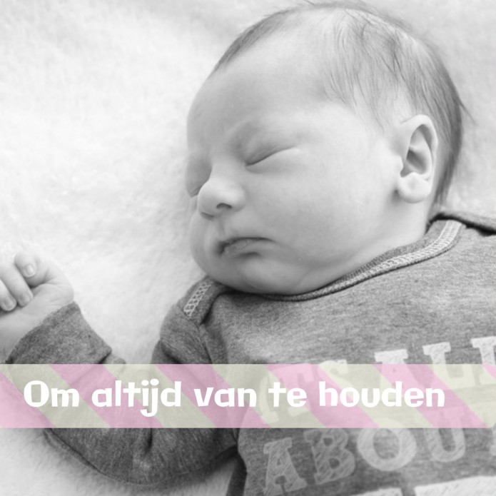 Hip geboortekaartje - Jade