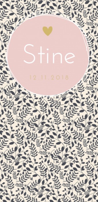 Hip geboortekaartje - Stine - DIY
