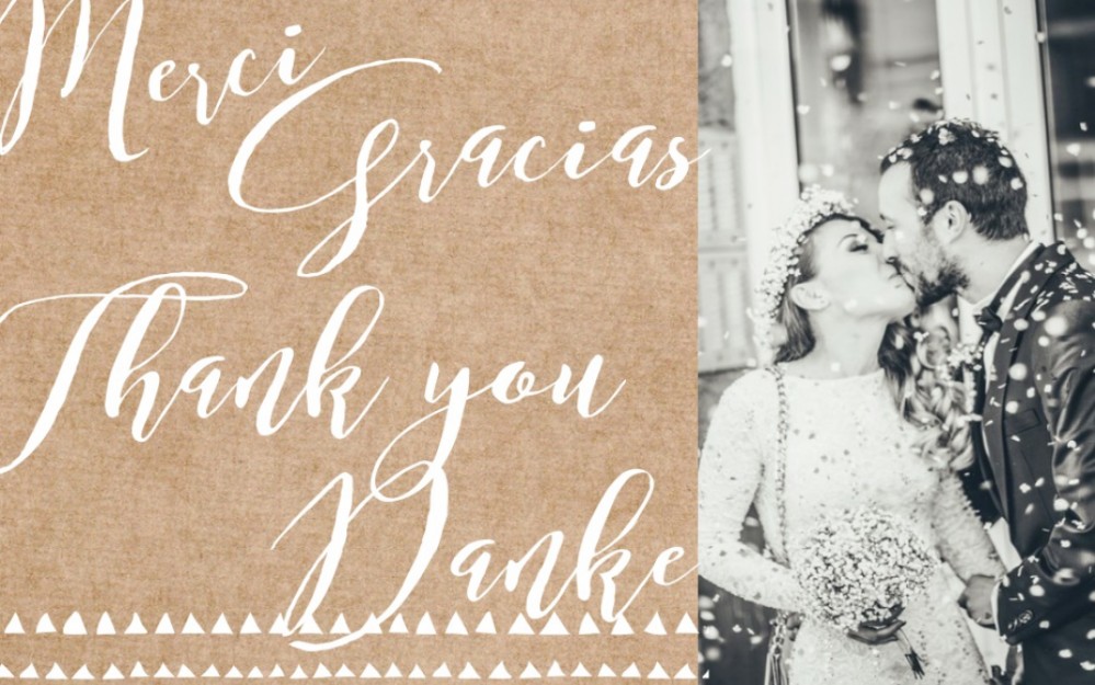 Bedankkaart - Festival classic