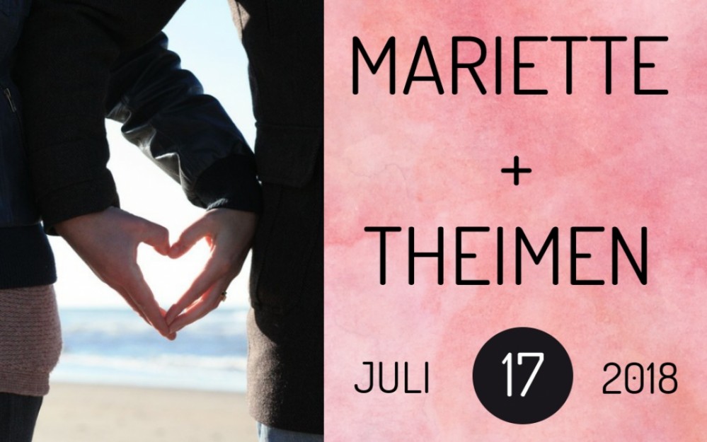 Bedankkaart Watercolor Love