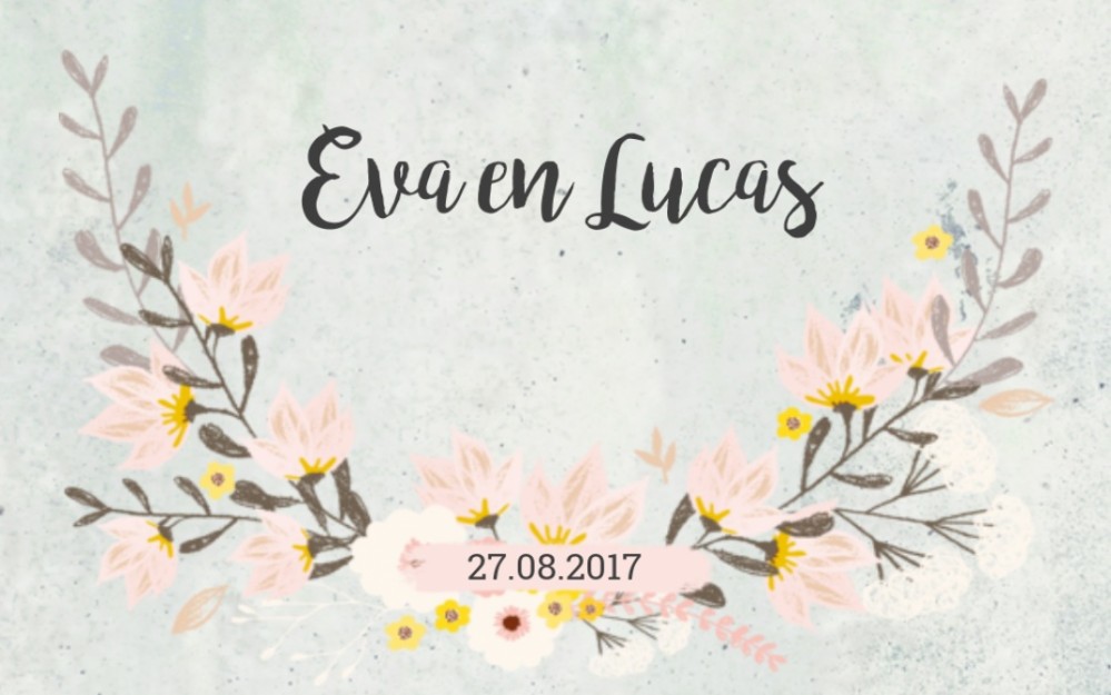 Bedankkaartje - Bloemen