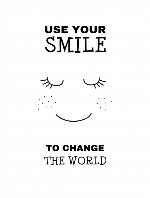 Black and White - SMILE