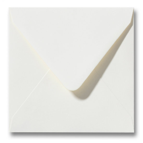 Envelop 14x14 off white- VOORRAAD