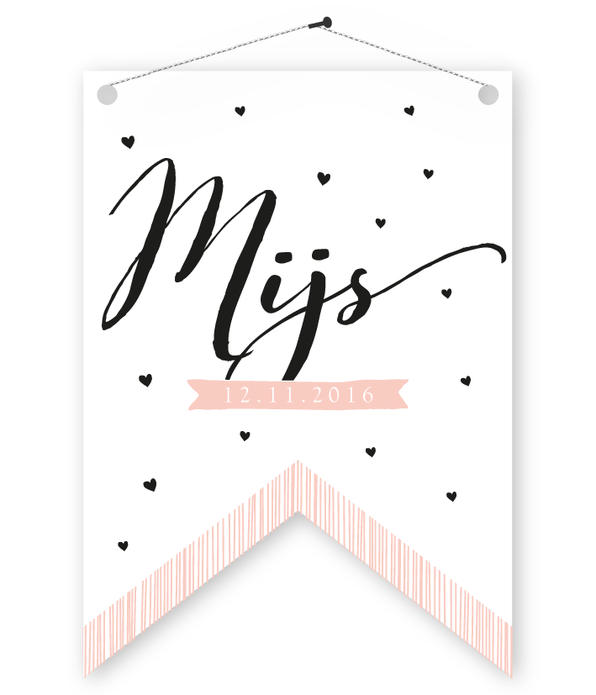 Geboorte vaandel Mijs