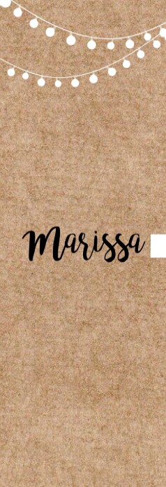 Kraft trouwkaart met foto