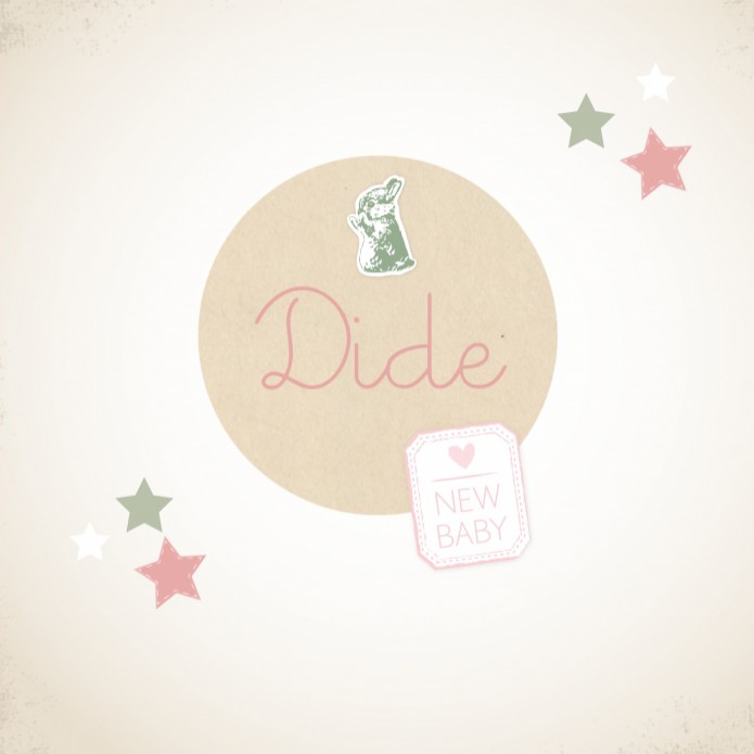Lief geboortekaartje - Dide