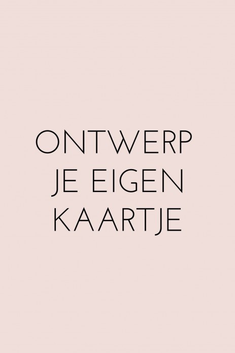 Ontwerp zelf - 10x15 dubbel