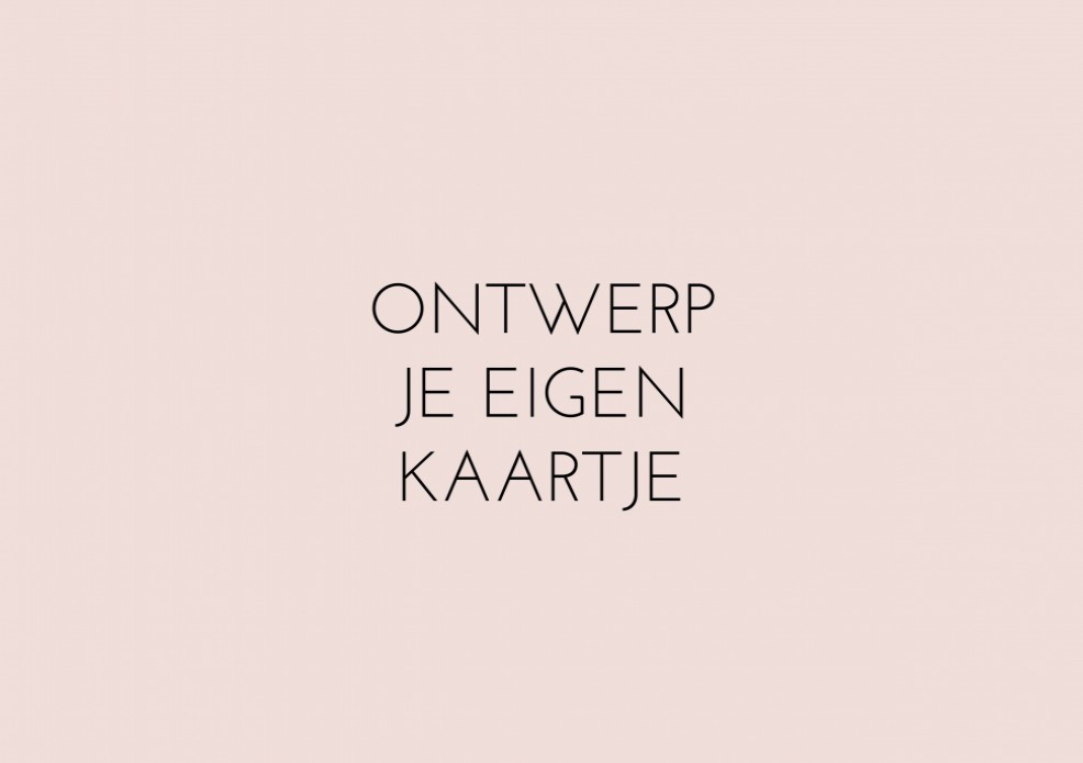 Ontwerp zelf - 21x15 A5 liggend