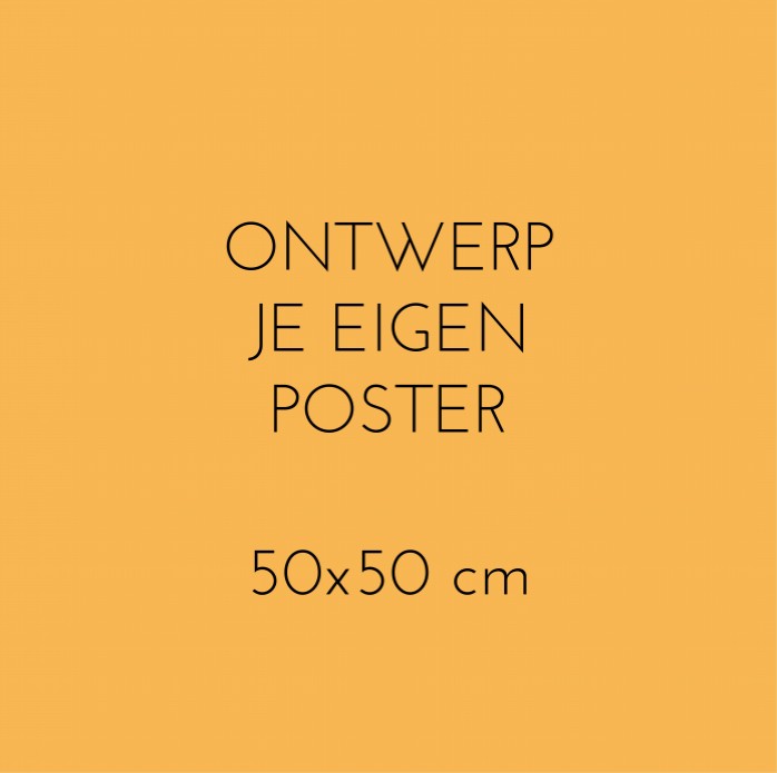 Poster 50x50 maken