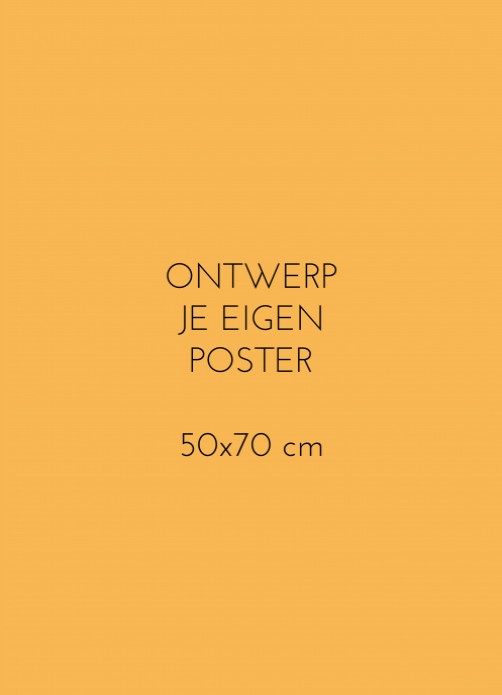 Poster 50x70 maken