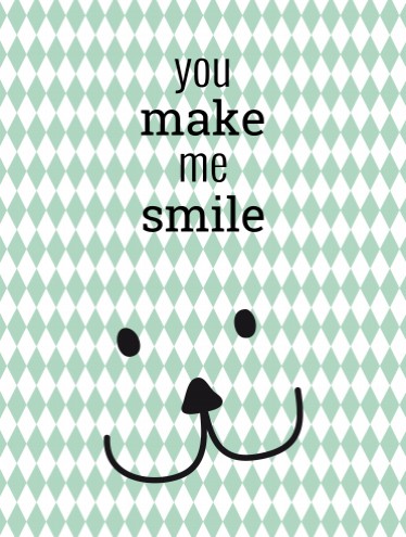 Poster You Make Me Smile