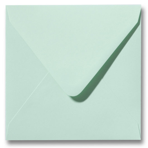 Envelop 14x14  lentegroen - op bestelling