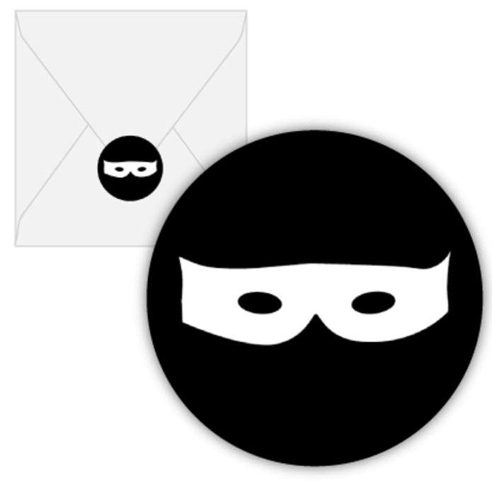 Sluitsticker superhero