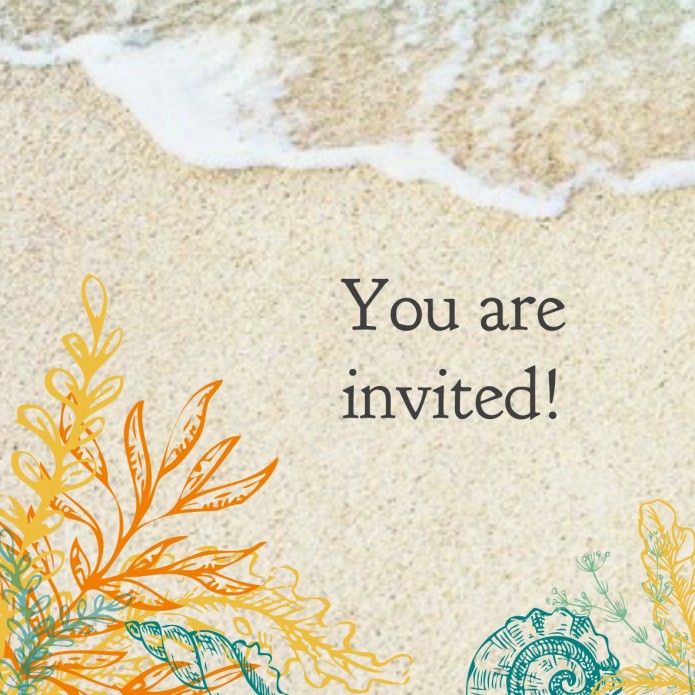 Trouwkaart beach - We said yes